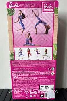 Mattel - Barbie - Made to Move - Yoga - African American (Purple Pants) - кукла